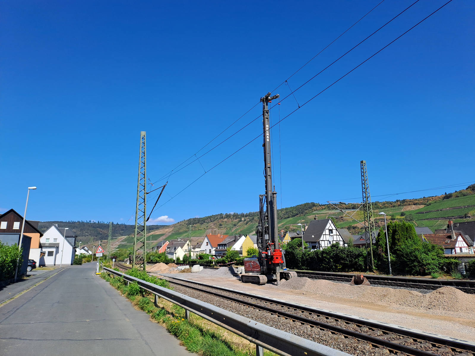 Einsatz der Ramme