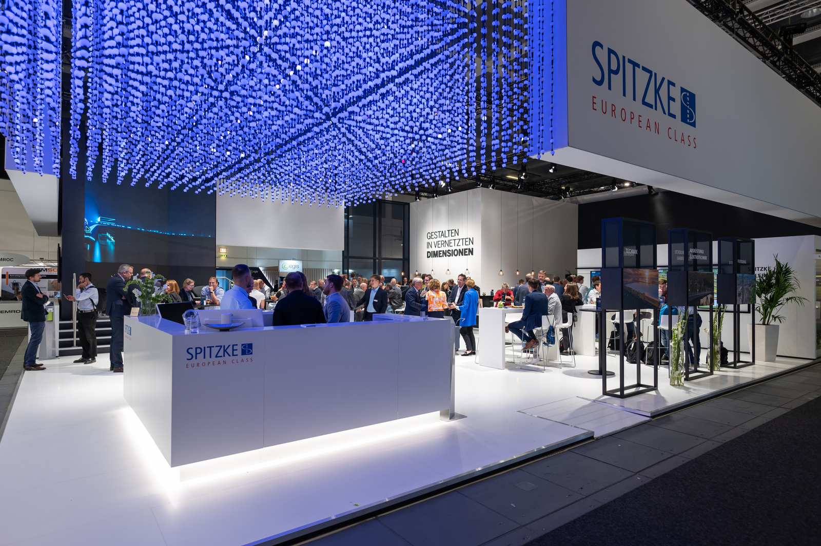 SPITZKE-Stand auf der InnoTrans 2022.