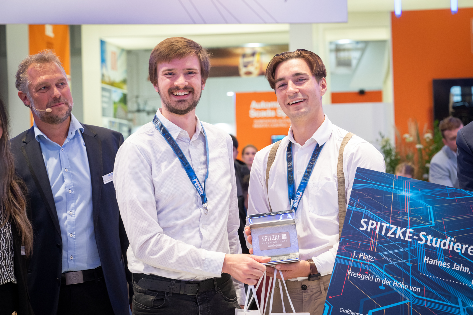Prämierung des Studierendenwettbewerbs auf der InnoTrans 2024.